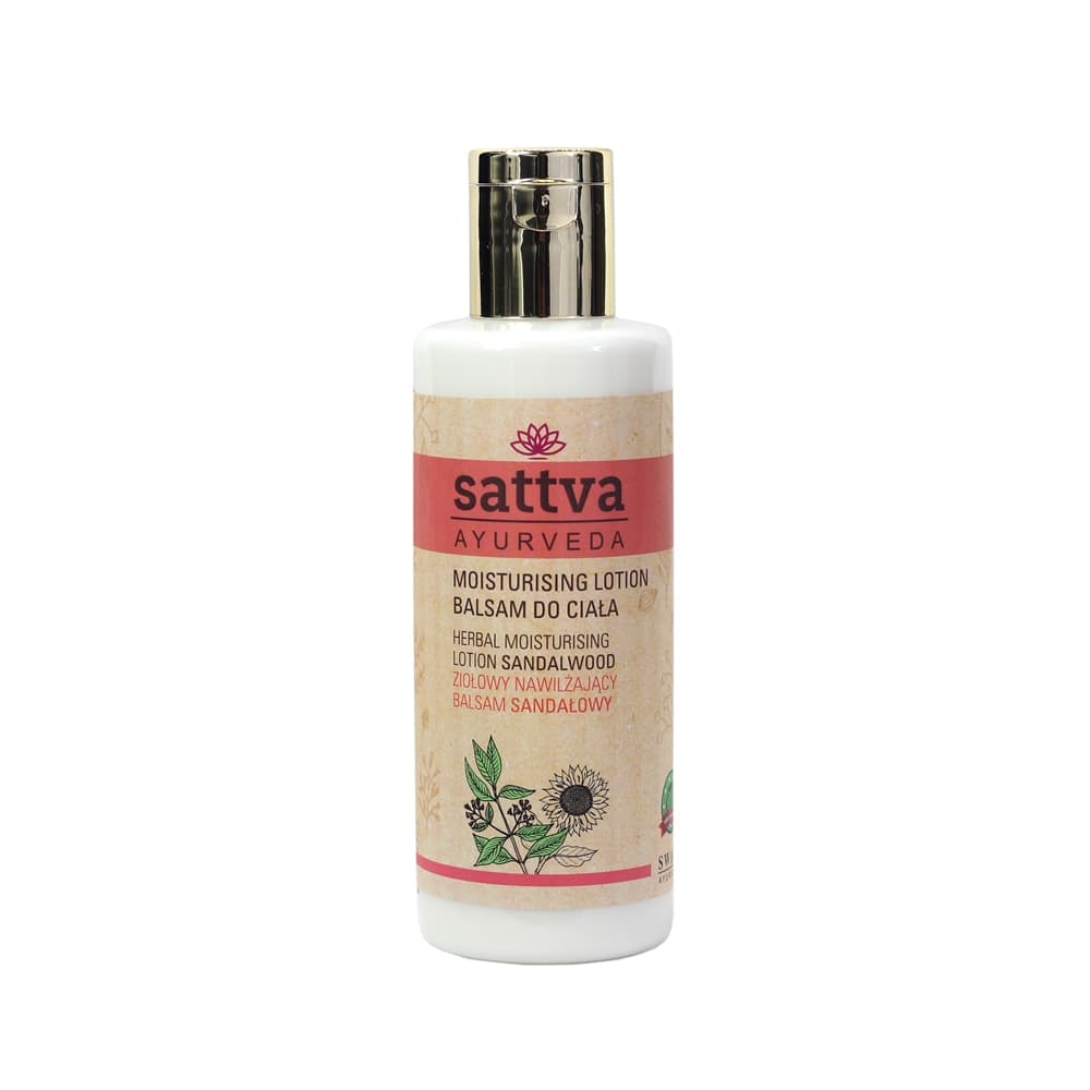 

SATTVA Herbal Moisturising Lotion nawilżający balsam do ciała Sandalwood 210ml