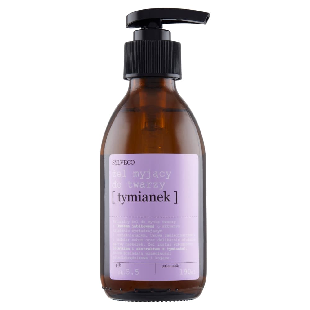 

Sylveco Żel myjący do twarzy Tymianek 190ml