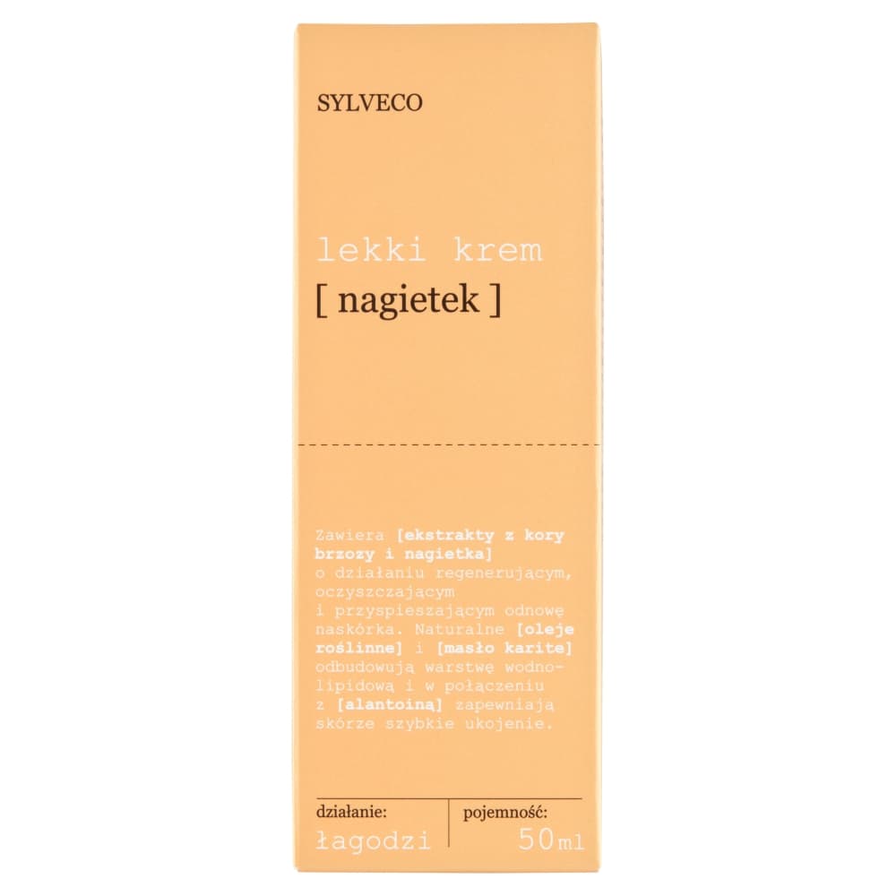 

SYLVECO Lekki Krem Nagietek krem regenerujący 50ml