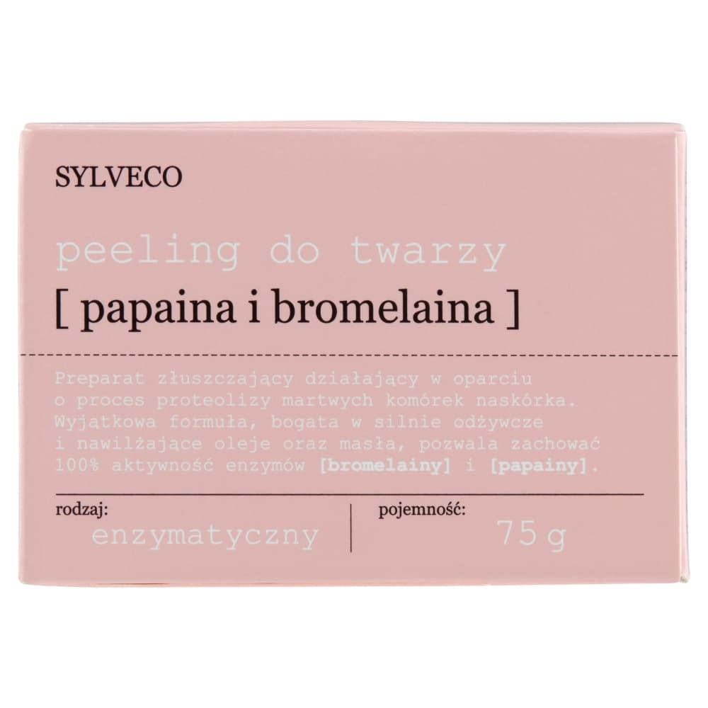 

SYLVECO Peeling do twarzy Papaina i Bromelaina 75ml