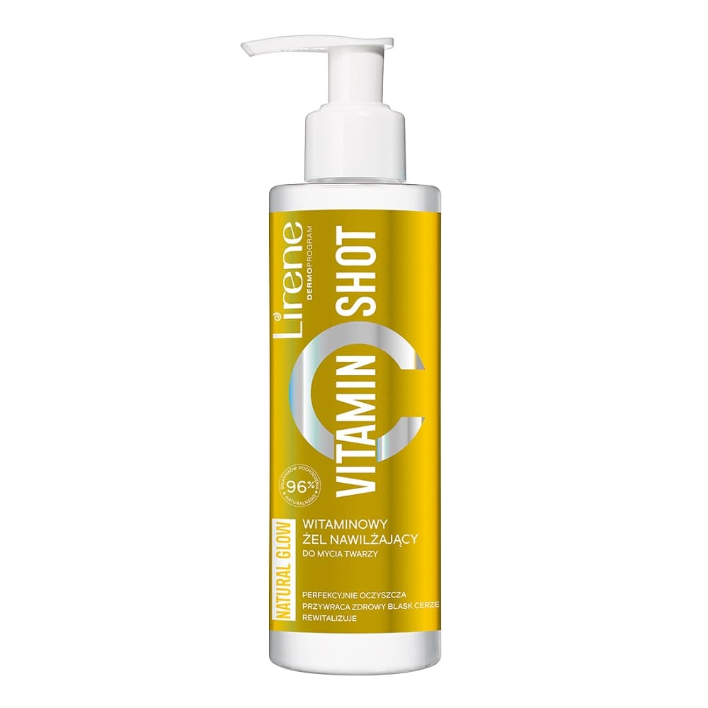 

LIRENE Vitamin Shot witaminowy żel nawilżający do mycia twarzy 190ml