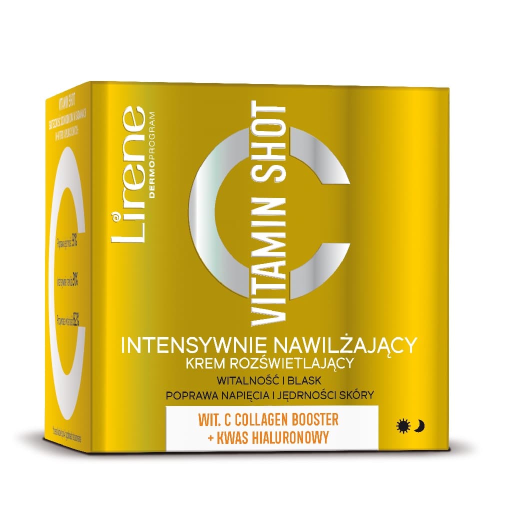

LIRENE Vitamin Shot intensywnie nawilżający krem rozświetlający 50ml