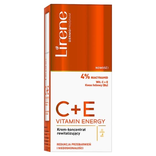 

LIRENE C+E Vitamin Energy krem-koncentrat rewitalizujący na dzień i na noc 40ml