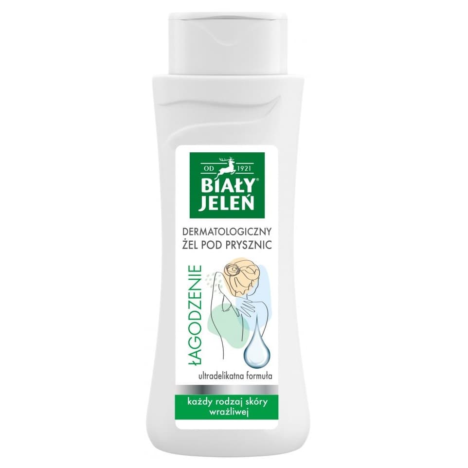 

Biały Jeleń Dermatologiczny Żel pod prysznic - Łagodzenie 300ml