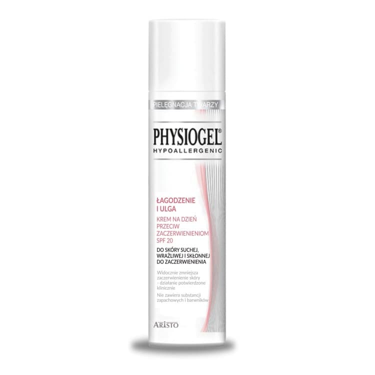 

PHYSIOGEL Łagodzenie i Ulga krem na dzień przeciw zaczerwienieniom SPF20 40ml