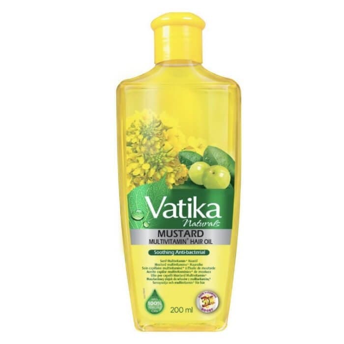 

Łagodzący olejek do włosów Vatika- Musztardowy 200ml