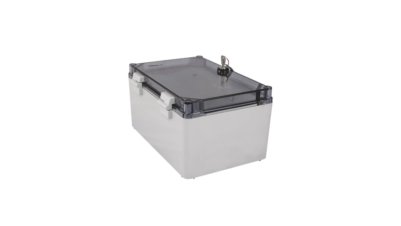 

Obudowa z tworzywa UNIbox Uni-Mini/T 200x300x160 płyta montażowa uchwyty do montażu naściennego IP65 IK07 43.02