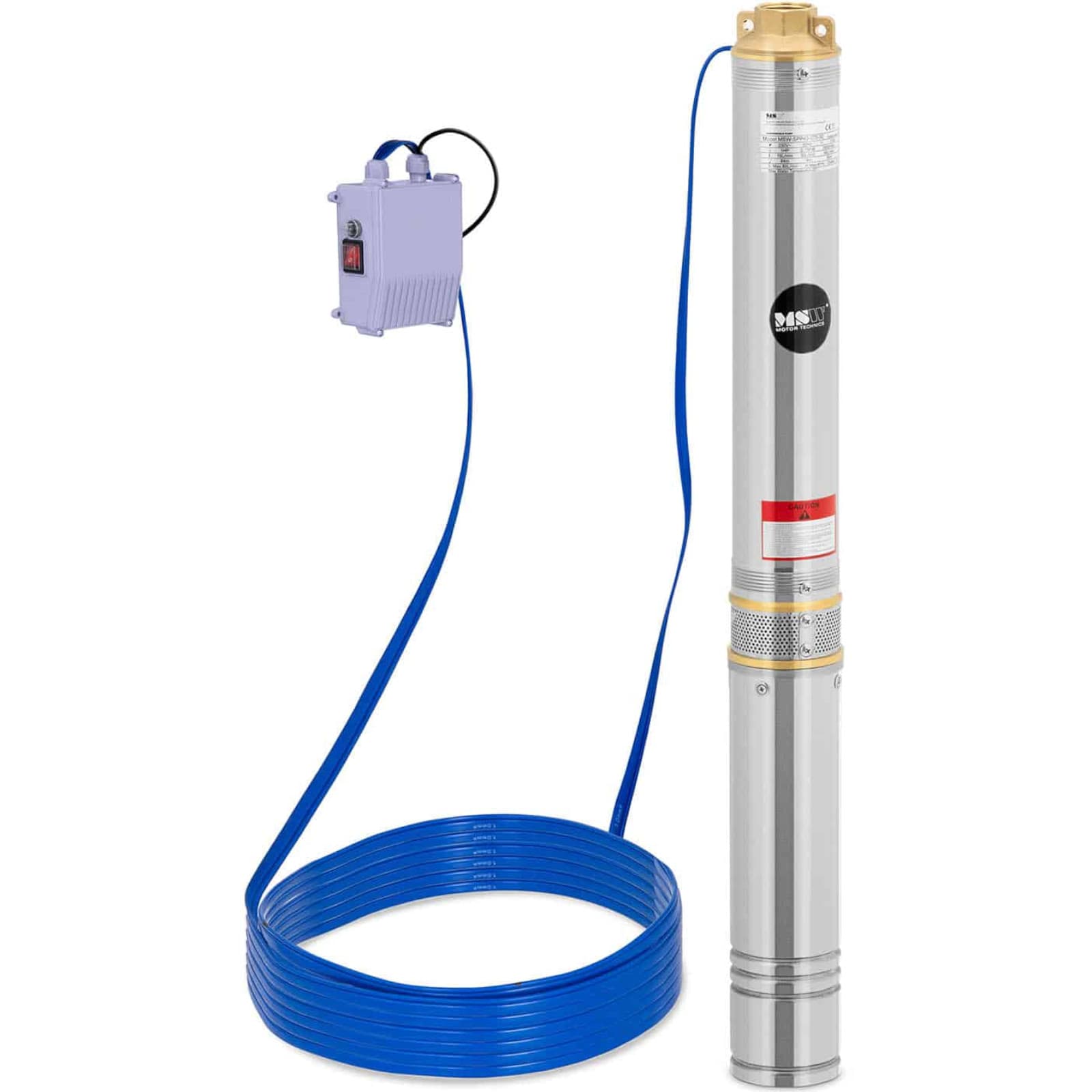 

Pompa głębinowa do studni głębinowej STAL 1000 W 4000 l/h do 91 m