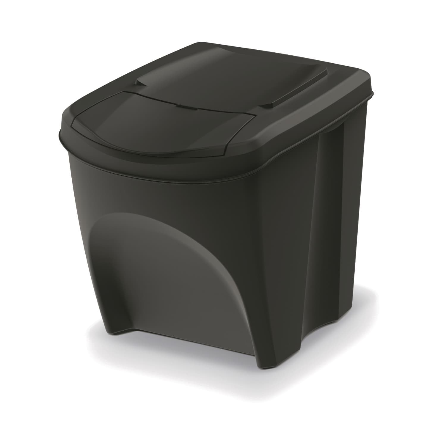 

Kosz na śmieci Keden SORTI BOX - czarny recykling
