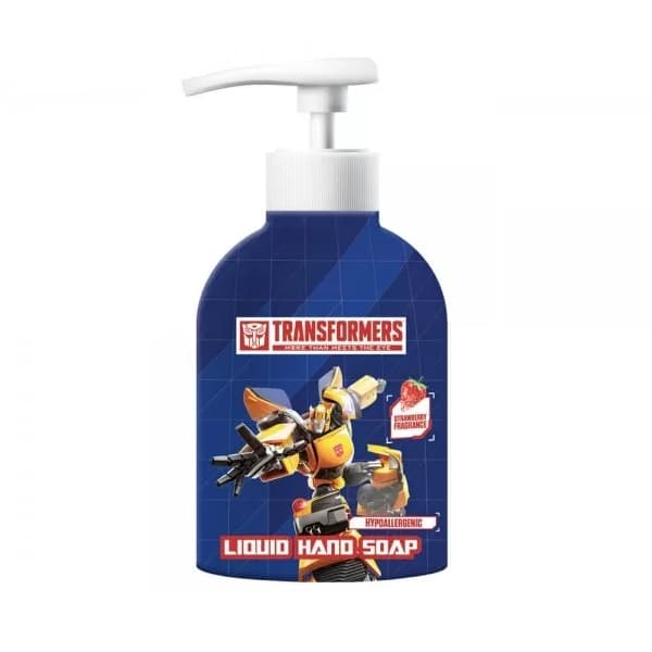 

Transformers Wegańskie mydło do rąk Truskawka 500ml