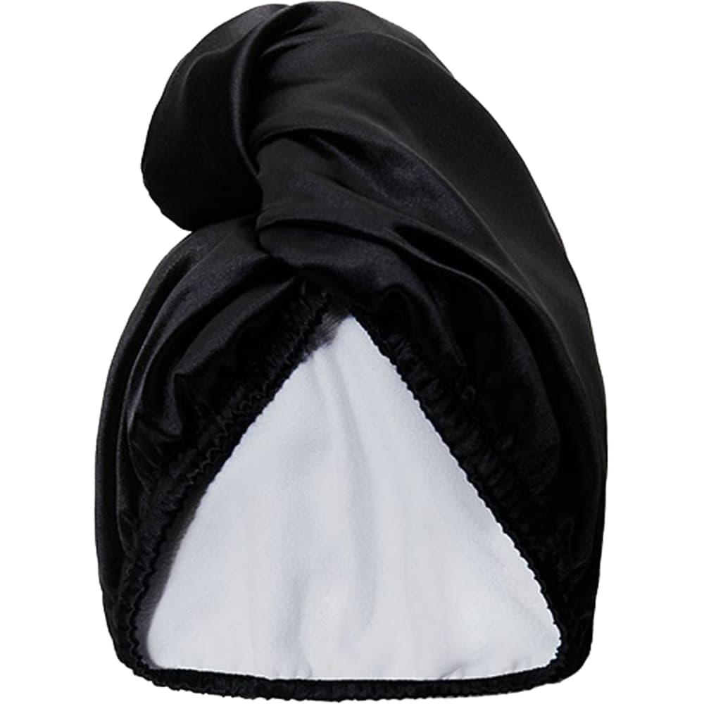 

GLOV Hair Wrap Satine satynowy turban do włosów Black