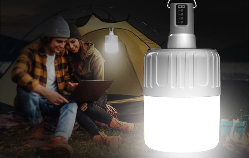 

Lampa kempingowa Superfire T26-S, 500lm, solarna