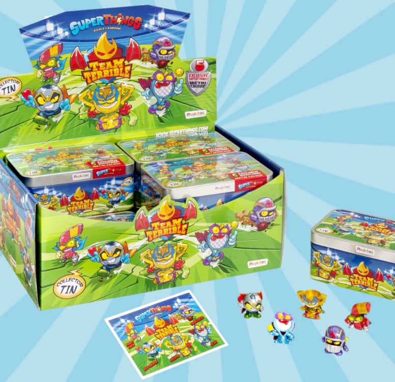 

SUPERTHINGS KAZOOM KIDS TIN TEAM TERRIBLE