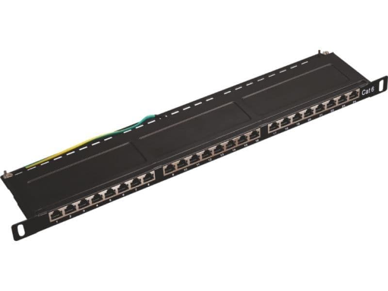 

Patch panel OPTIMUM STP kat.5e 24 porty 0.5U ALANTEC - ALANTEC