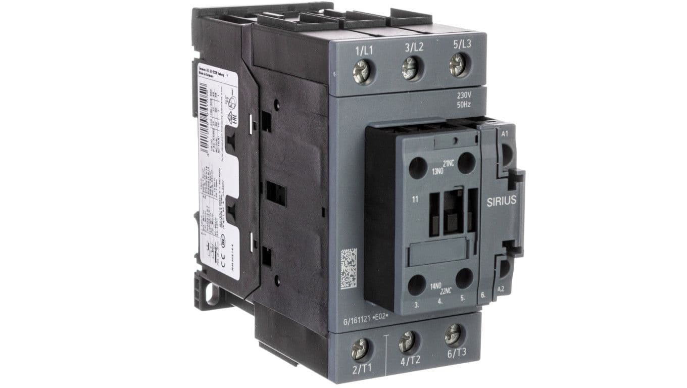 

Stycznik mocy 80A 3P 37kW 230V AC 1Z+1R S2 3RT2038-1AP00