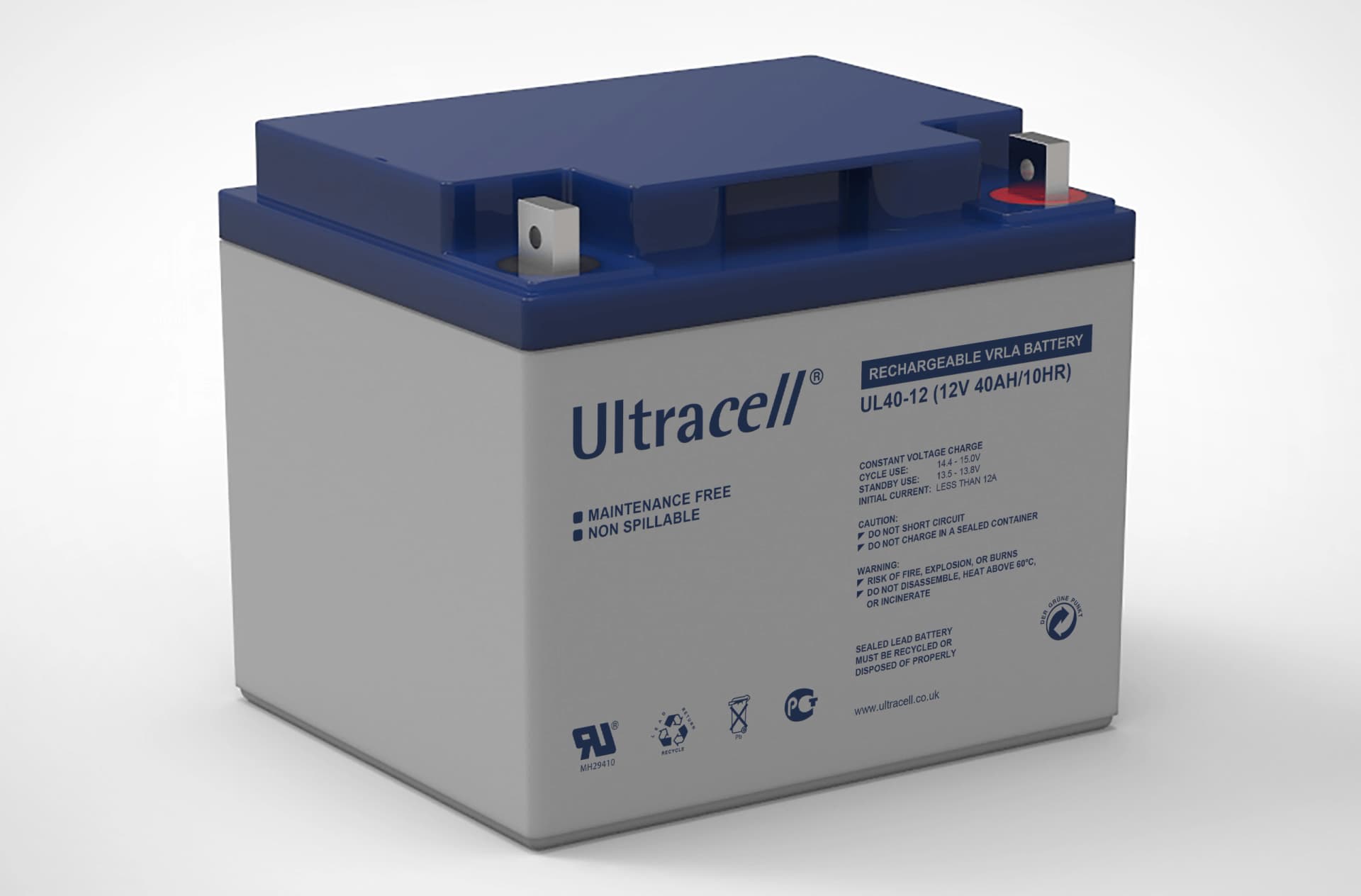 

Akumulator AGM ULTRACELL UL 12V 40Ah
