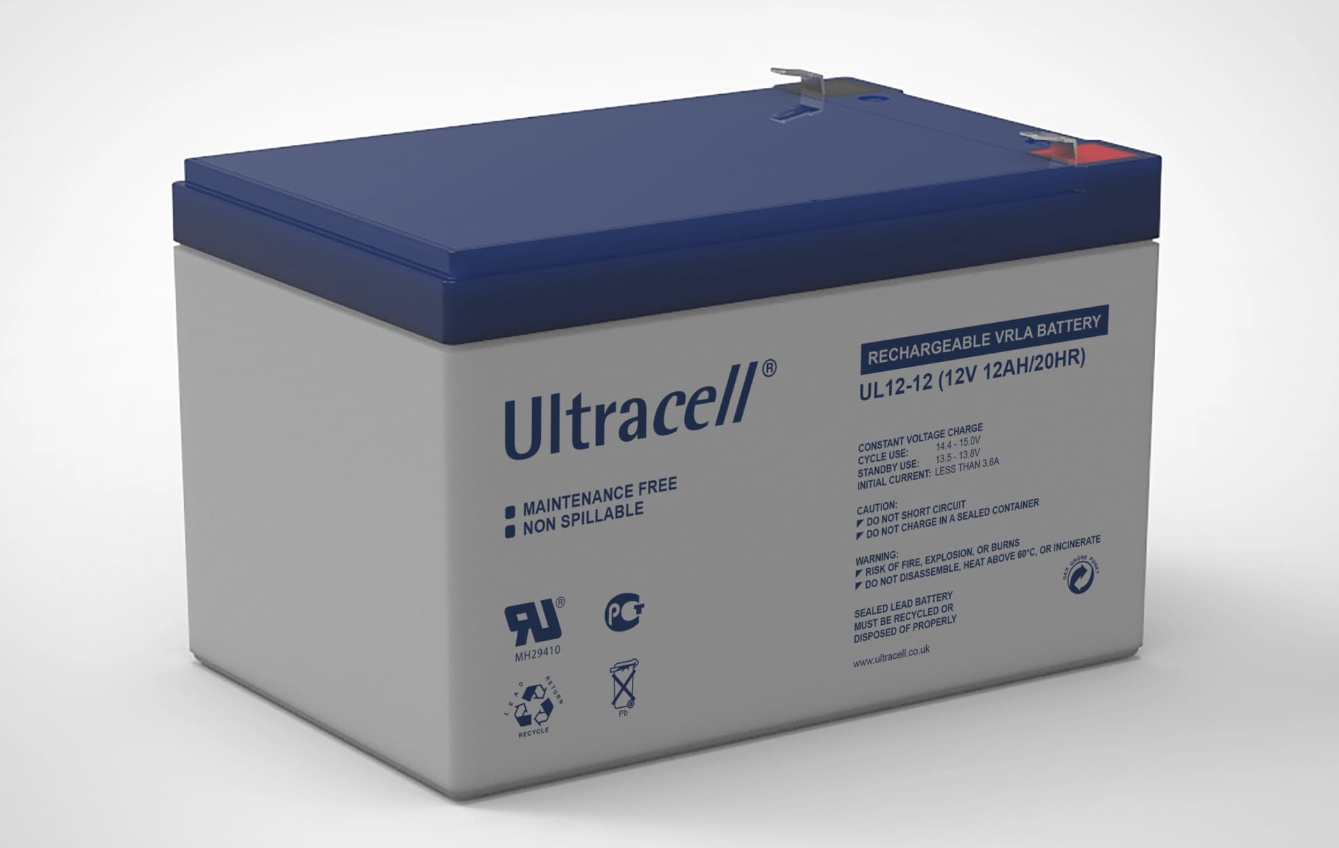 

Akumulator AGM ULTRACELL UL 12V 12Ah