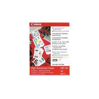 

Canon High Resolution Paper, HR-101 A3, foto papier, wodoodporny, 1033A006, biały, A3, 106 g/m2, 20 szt., atrament