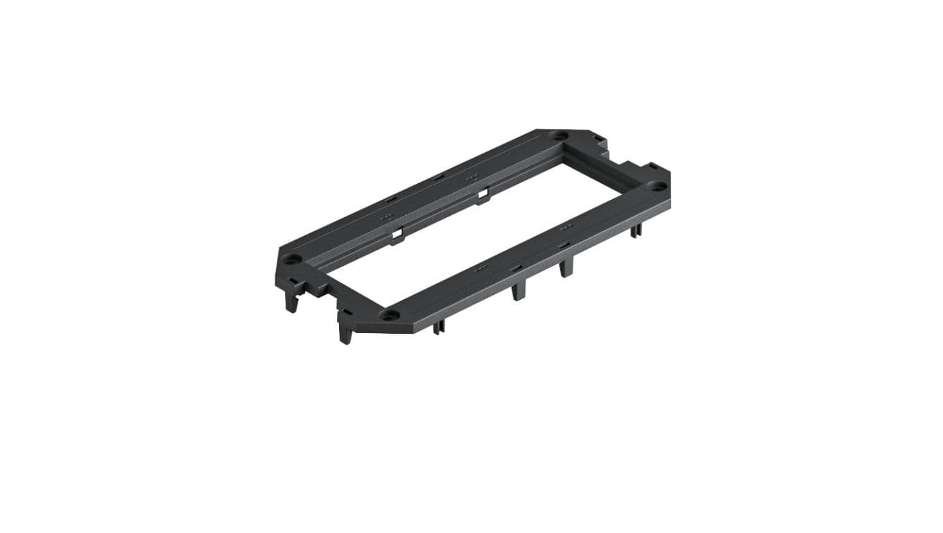 

Ramka montażowa do UT3 3 Modul45 165x76x4mm PA grafitowo-czarny RAL9011 7408753