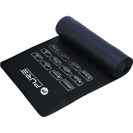 

Pure2Improve Fitness Mat 1830 mm, 580 mm, 10 mm, guma piankowa NBR, czarna