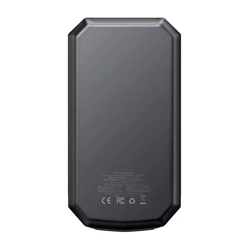 

Powerbank / Rozrusznik Baseus Super Energy Max Car Jump Starter, 20000mAh, 2000A, USB (czarny)