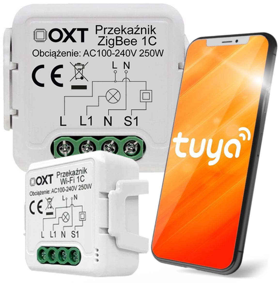 

Moduł OXT mini 1 obwód ZigBee Tuya