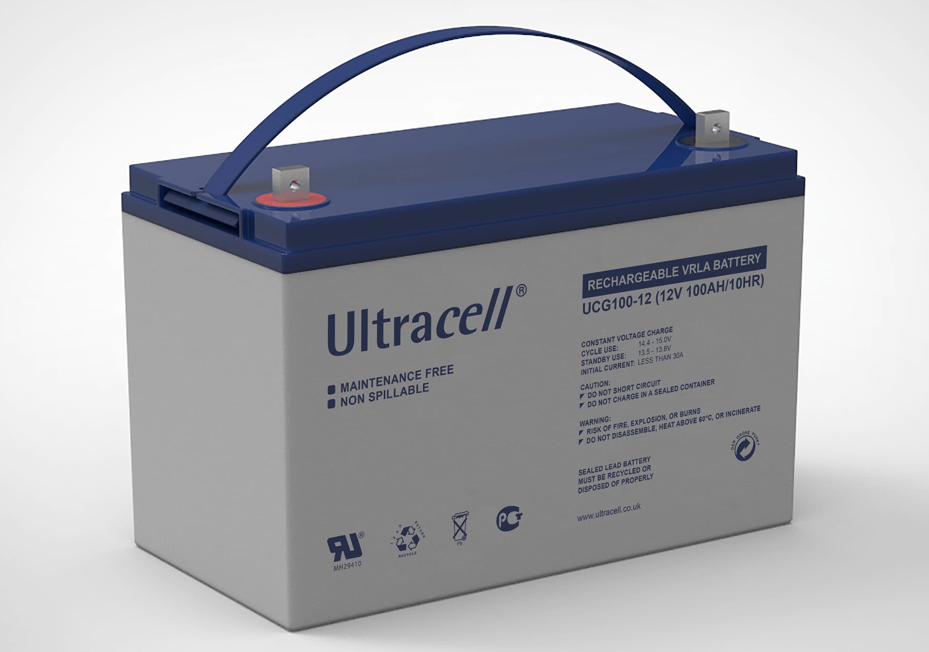 

Akumulator AGM ULTRACELL UCG 12V 100Ah