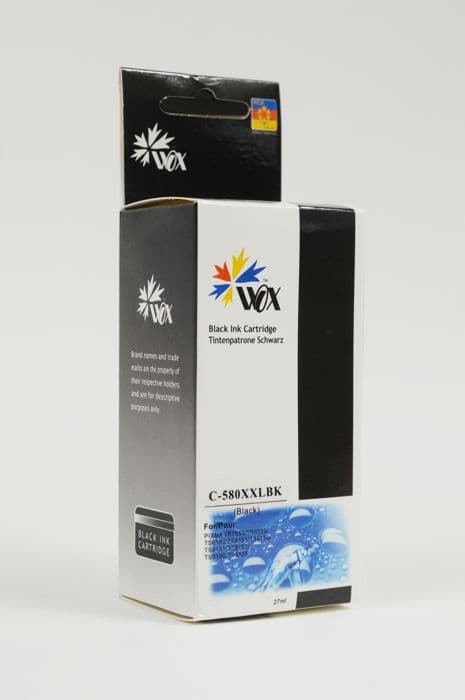 

Tusz Wox Black CANON PGI580PGBK XXL zamiennik PGI-580PGBK XXL (1970C001)
