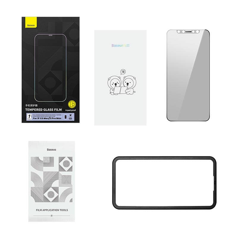 

Szkło hartowane z filtrem prywatyzującym 0.3mm Baseus do iPhone XS Max/11 Pro Max
