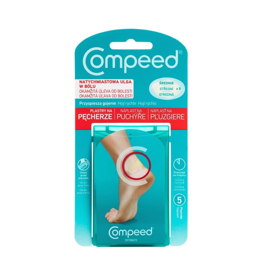

COMPEED Plastry na pęcherze - średnie 1op.-5 szt