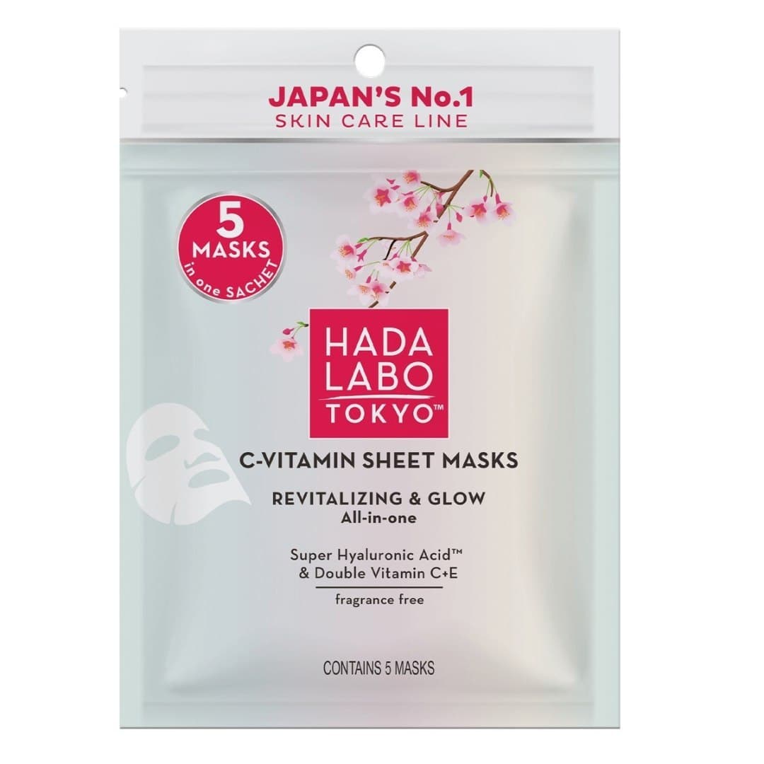 

HADA LABO TOKYO Wielofunkcyjne Maski w płachcie C-Vitamin 1op.-5szt