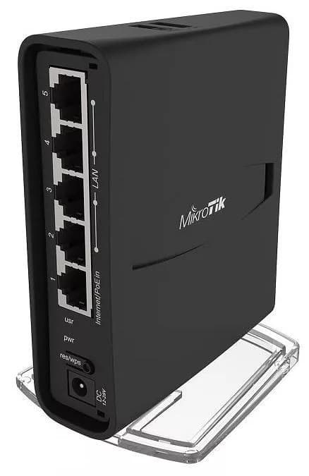 

MIKROTIK HAP AC2 RBD52G-5HACD2HND-TC 716 MHZ, 5X 10/100/1000 MB/S PORTS, USB PORT