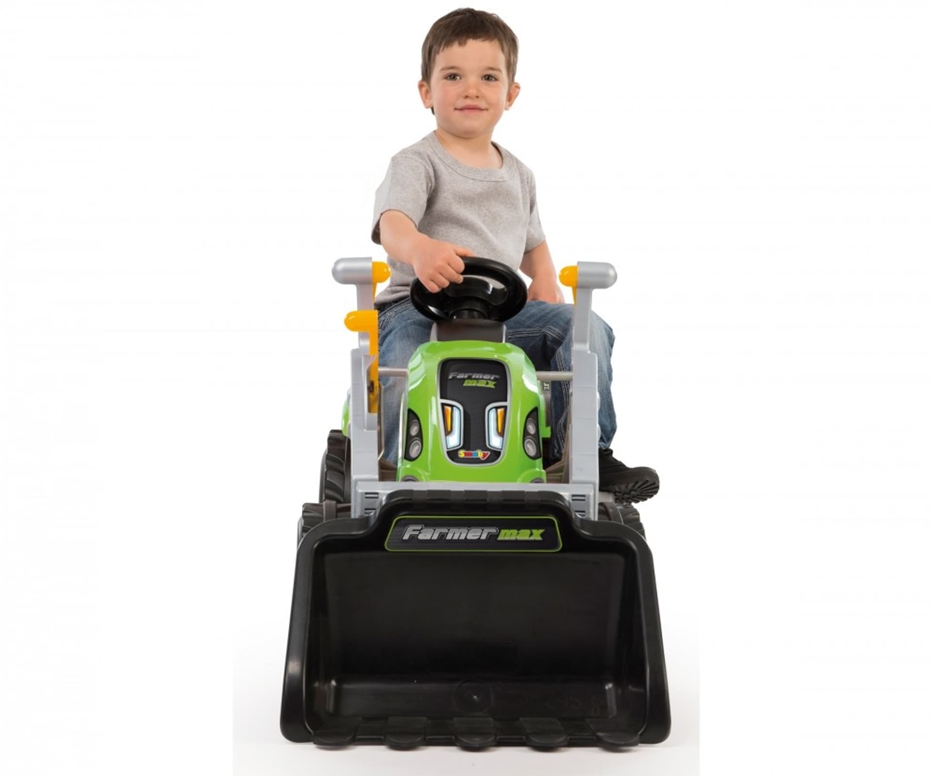 

Traktor Farmer Max z przyczepką