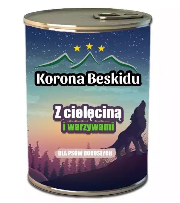 

Korona Beskidu z cielęciną400g