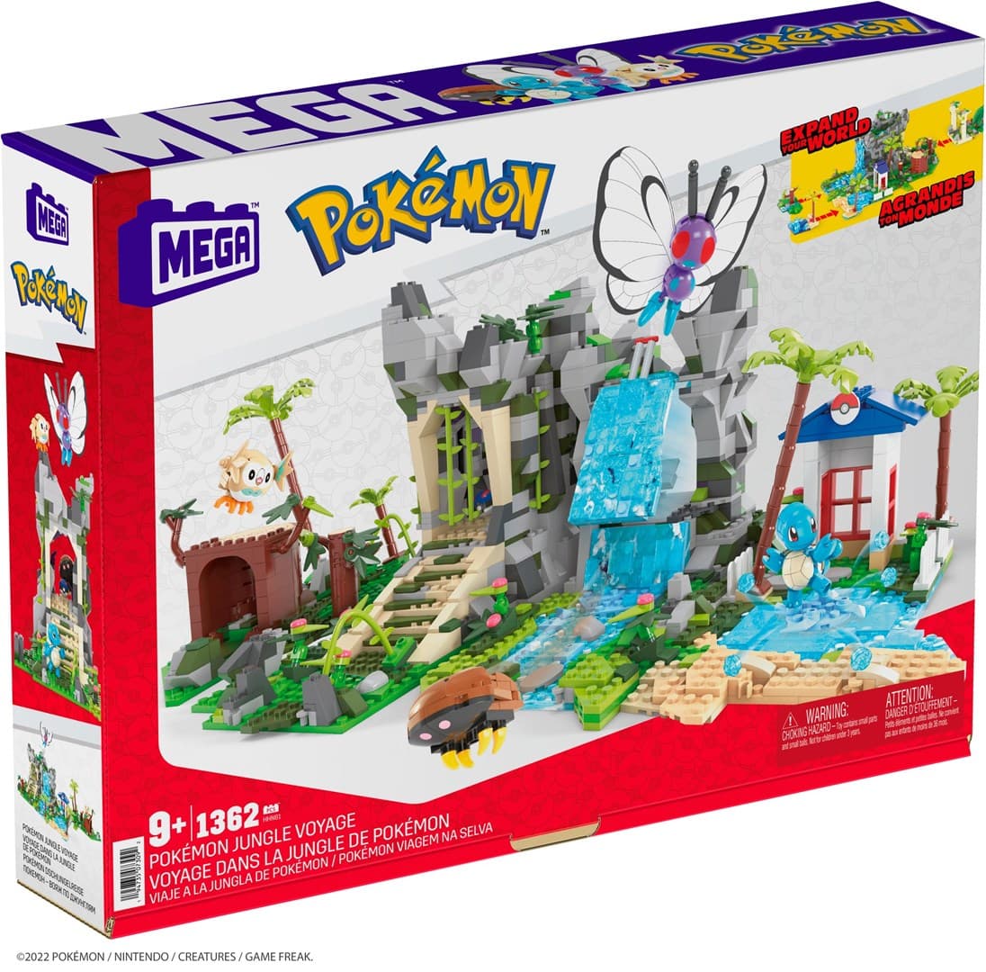 

Mega Bloks Pokemon Wielka przygoda w dżungli Hhn61 Pud3