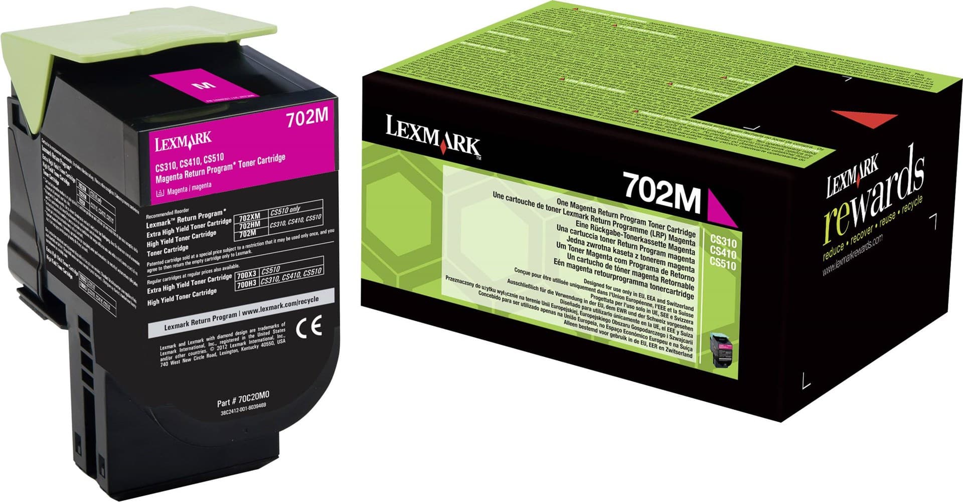 

Lexmark Toner 70C20M0 Magenta