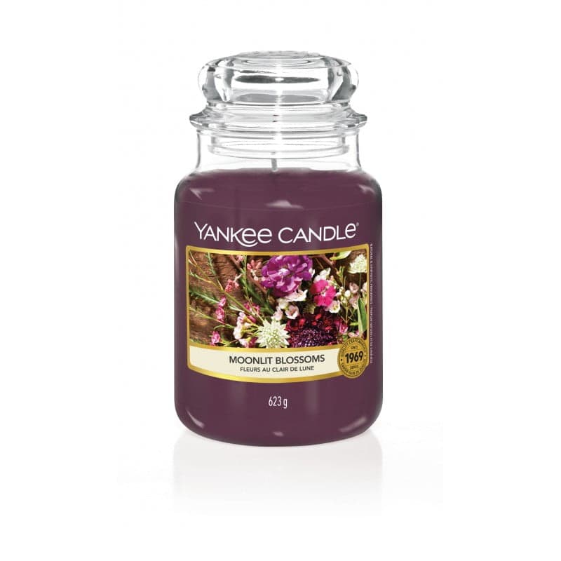 

Yankee Candle Świeca zapachowa duży słój Moonlit Blossoms 623g