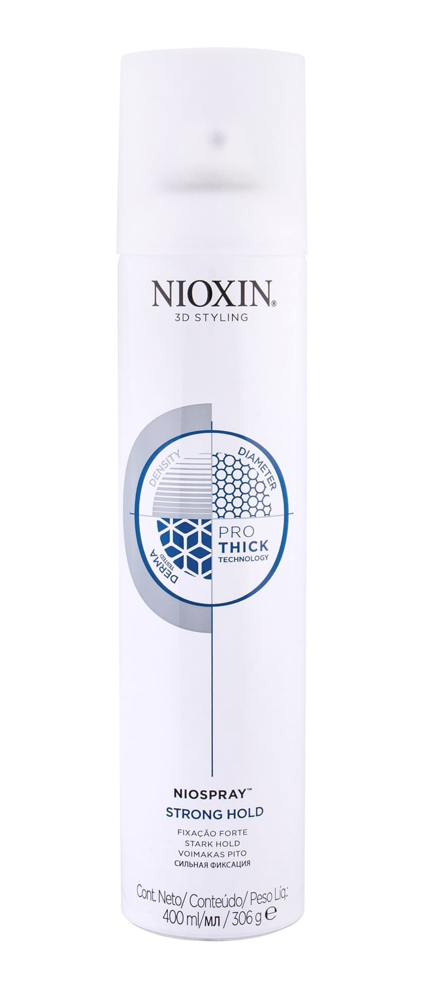 

Nioxin Niospray Strong Hold 3D Styling Lakier do włosów 400ml (W)