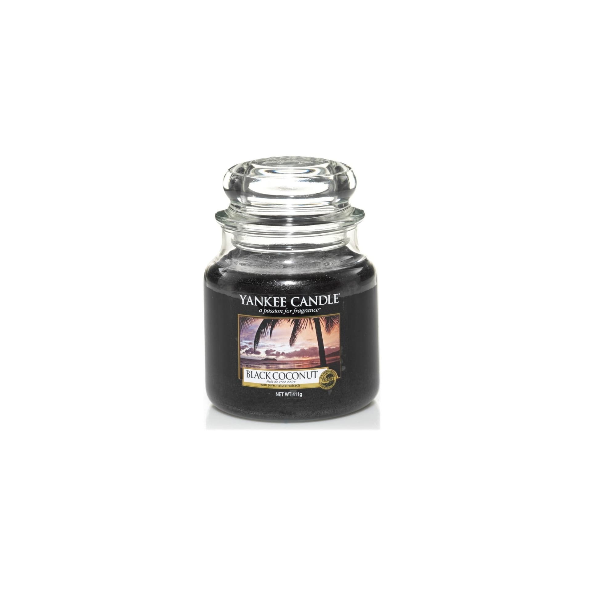 

Yankee Candle Świeca zapachowa mały słój Black Coconut 104g