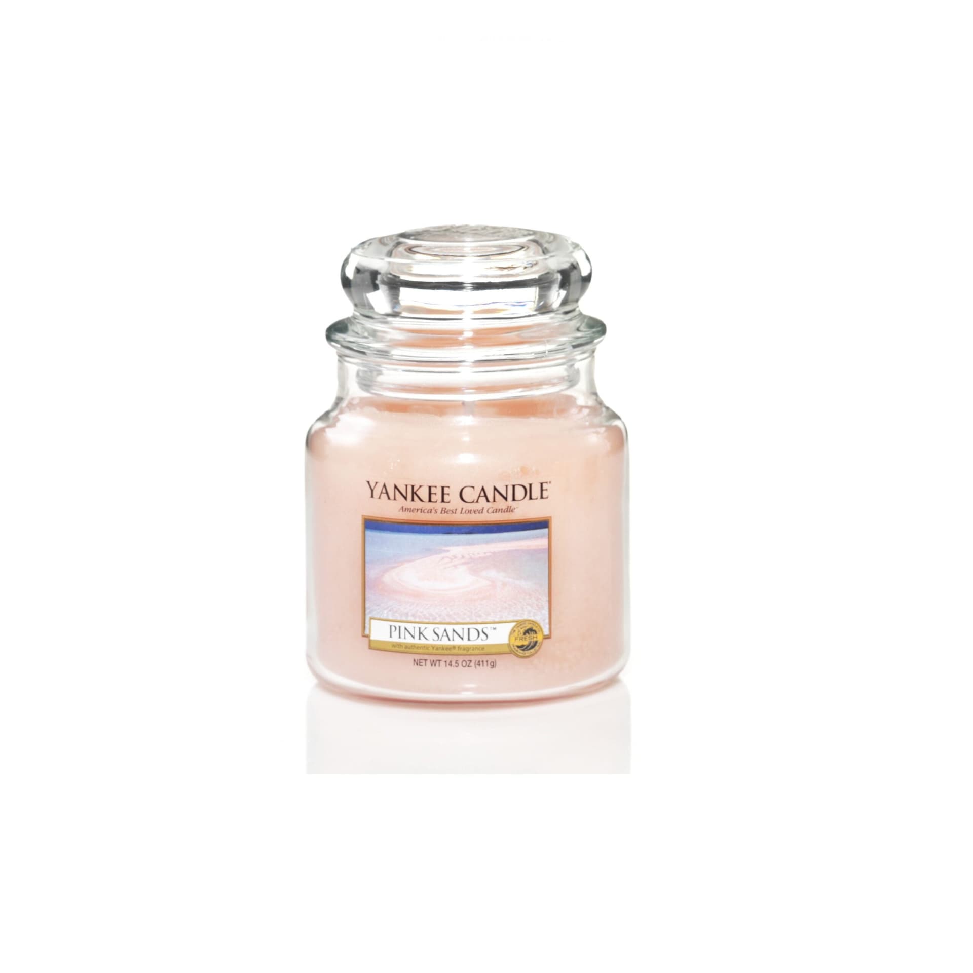

Yankee Candle Świeca zapachowa mały słój Pink Sands 104g