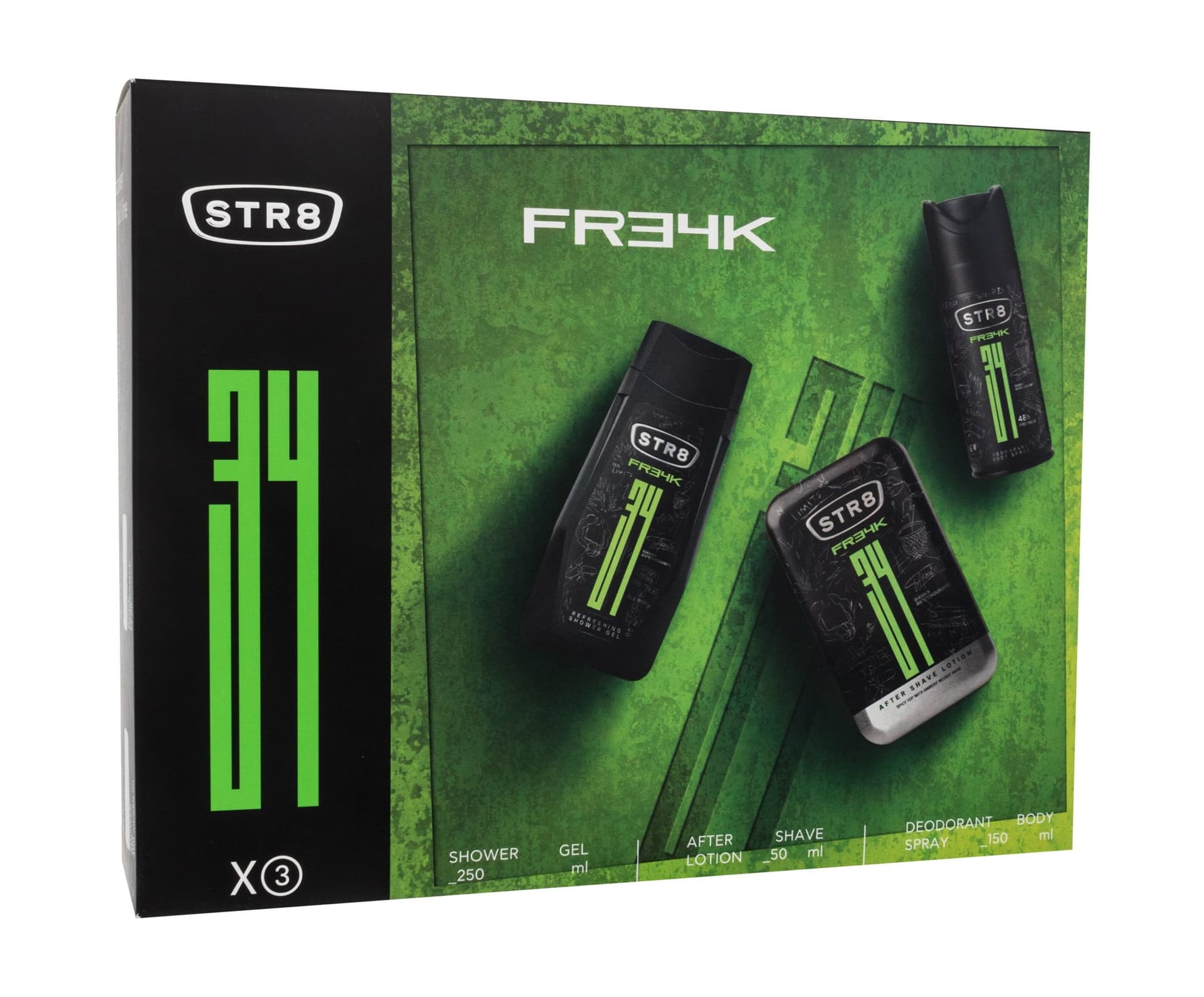 

STR8 FR34K Woda po goleniu 50 ml + żel pod prysznic 250 ml (M)