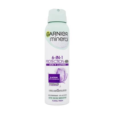 

Garnier Mineral Protection 6 Floral Fresh 48h Antyperspirant w spray’u 150 ml (W)