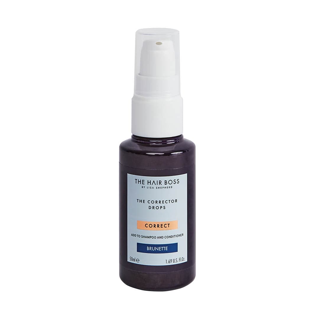 

The Hair Boss The Corrector Drops kropelki korygujące ciemny kolor włosów Brunette 50ml