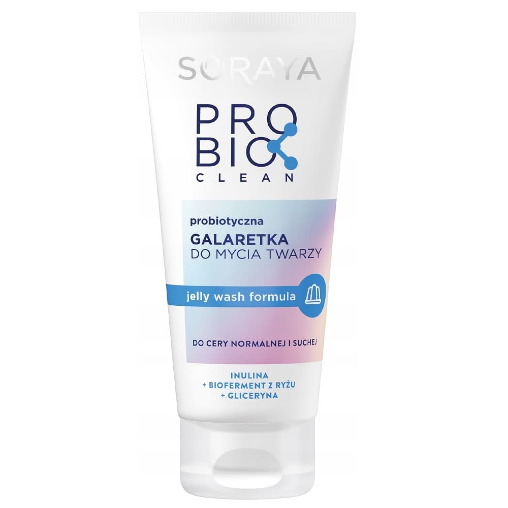 

Soraya Probio Clean Probiotyczna Galaretka do mycia twarzy do cery normalnej i suchej 150ml