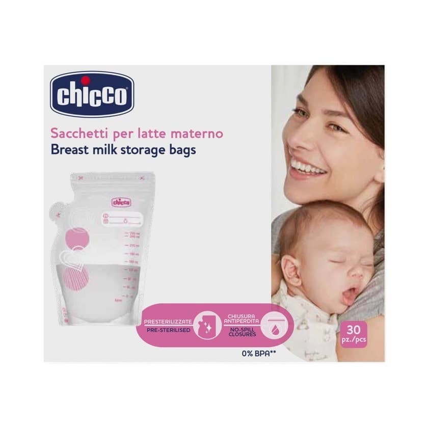 

Chicco Breast Milk Storage Bags torebki do przechowywania mleka 30szt.