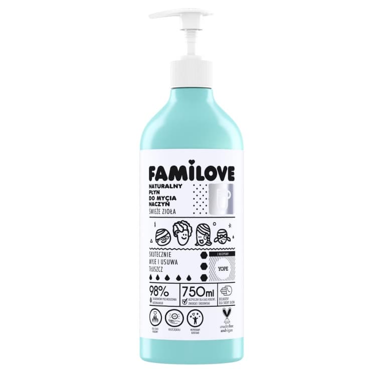 

YOPE Familove płyn do mycia naczyń 750ml