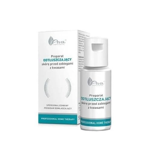 

Ava Laboratorium Professional Home Therapy preparat odtłuszczający skórę przed zabiegami kwasowymi 50ml
