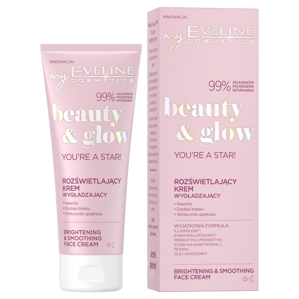 

Eveline Beauty & Glow Rozświetlający Krem Wygładzający