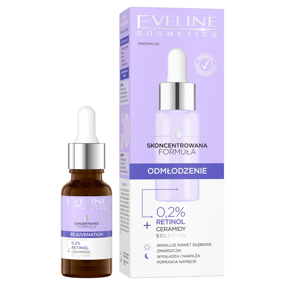 

EVELINE Skoncentrowana Formuła serum odmładzające do twarzy Odmłodzenie 18ml