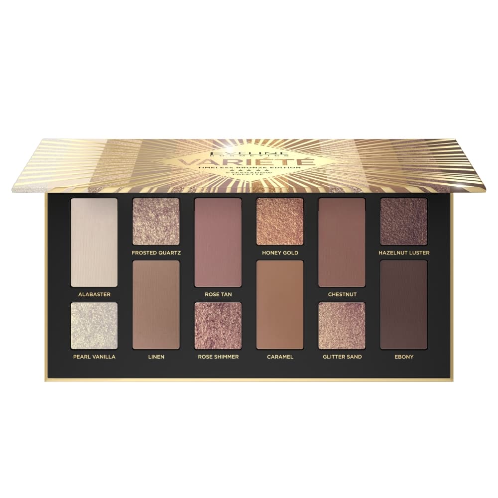 

Eveline Cosmetics Variete Eyeshadow Palette paleta 12 cieni do powiek Timeless Bronze Edition 9.5g